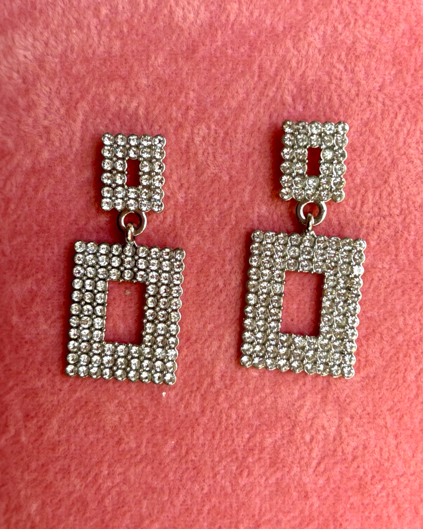 Crystal Geometry Earrings