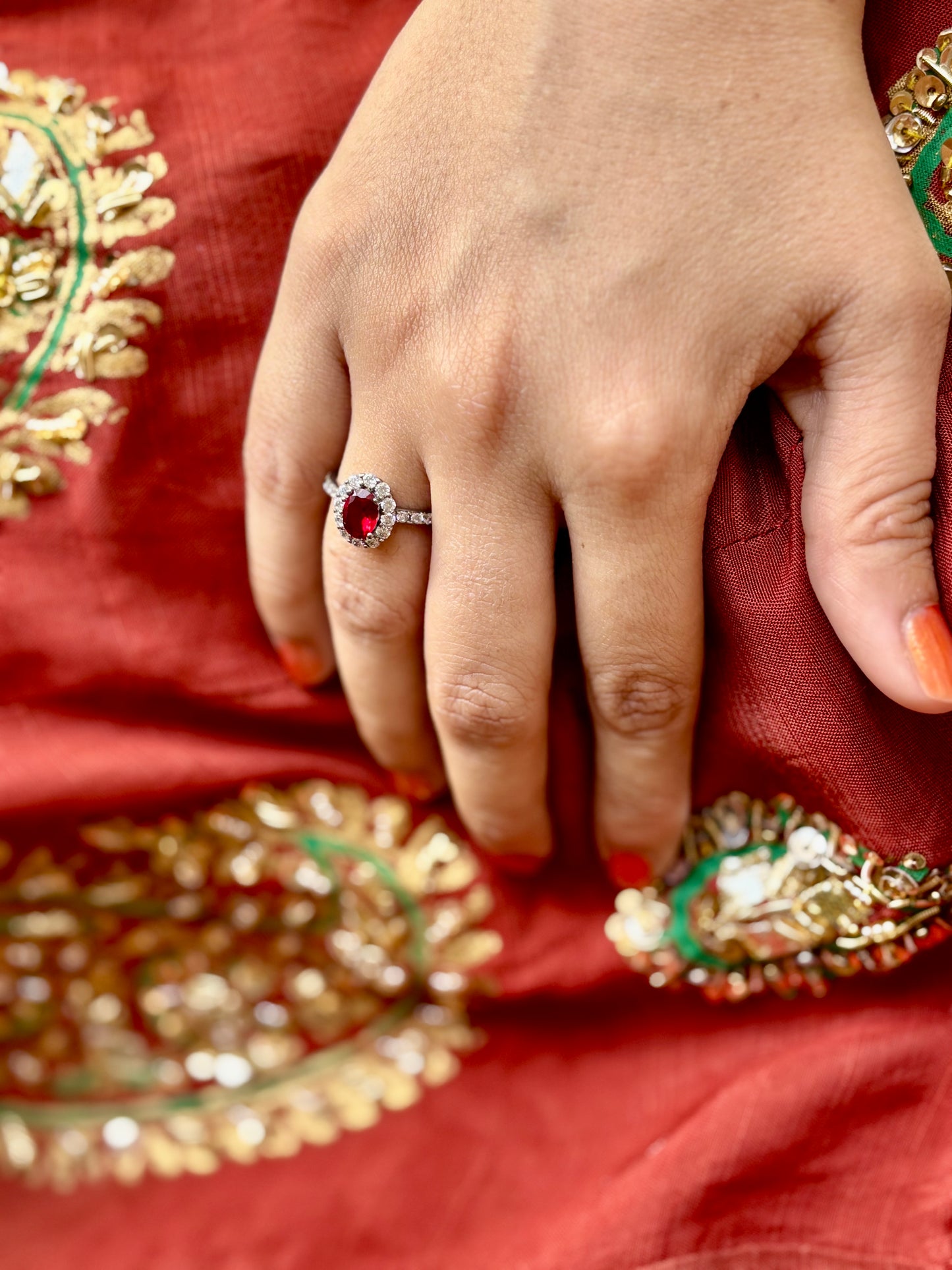 Crimson Empress Ring