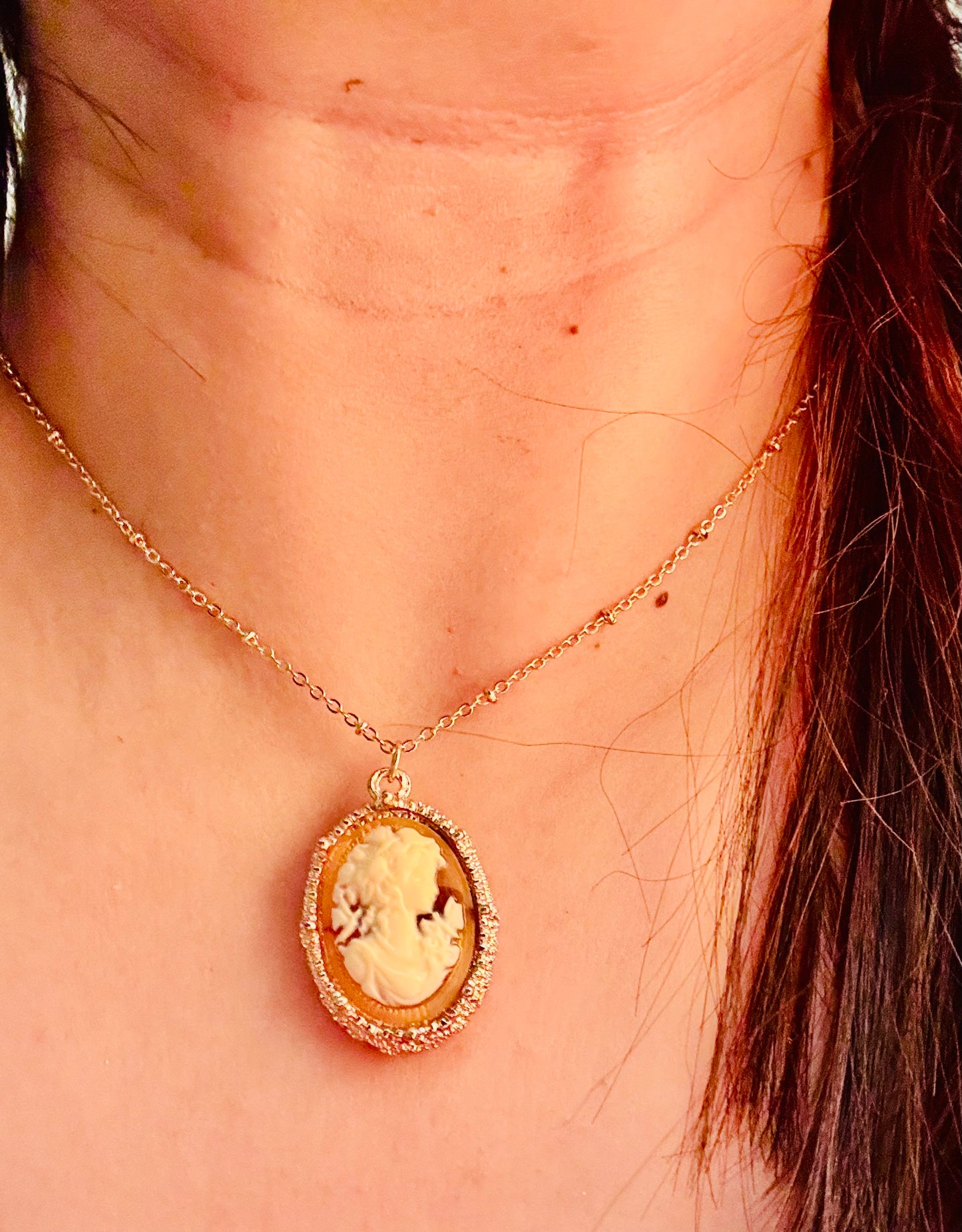 Helena Cameo Pendant