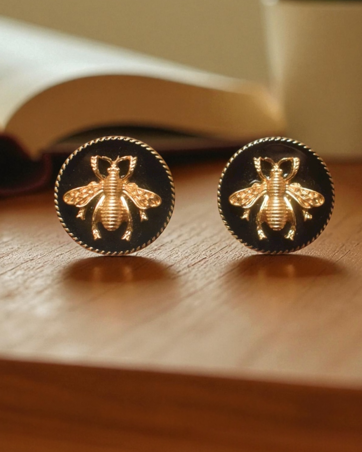 Golden Hive Earrings