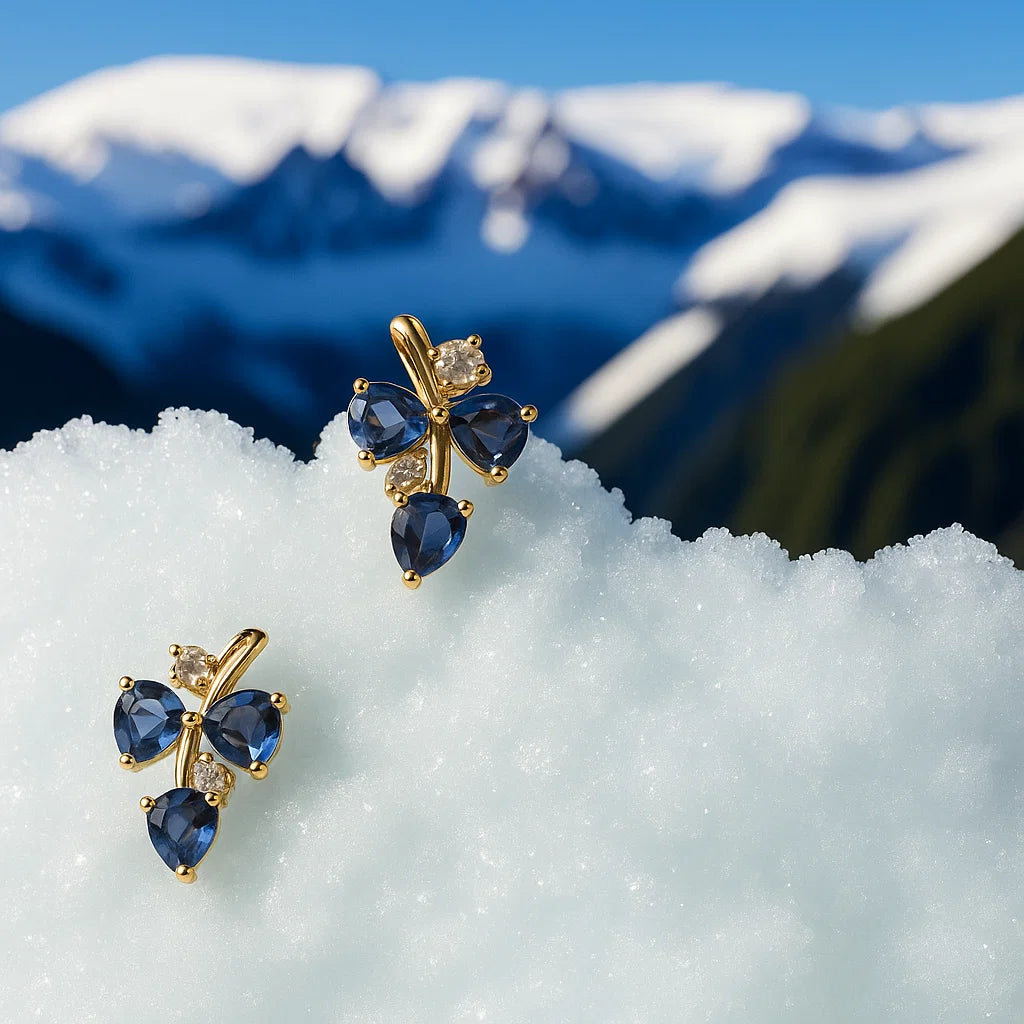 Frosted Bloom Earrings