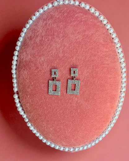 Crystal Geometry Earrings