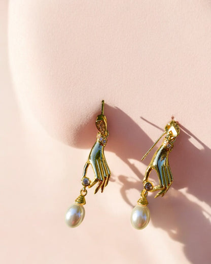 Gilded Grace Earrings