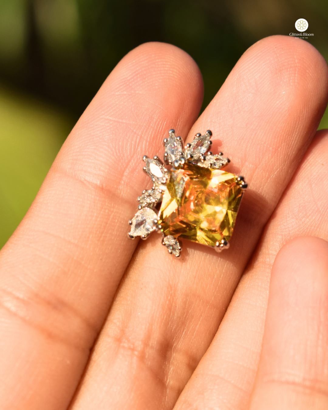 Sunlit Spark Earrings