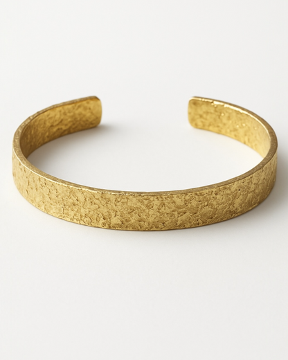 Gilded Terrain Cuff