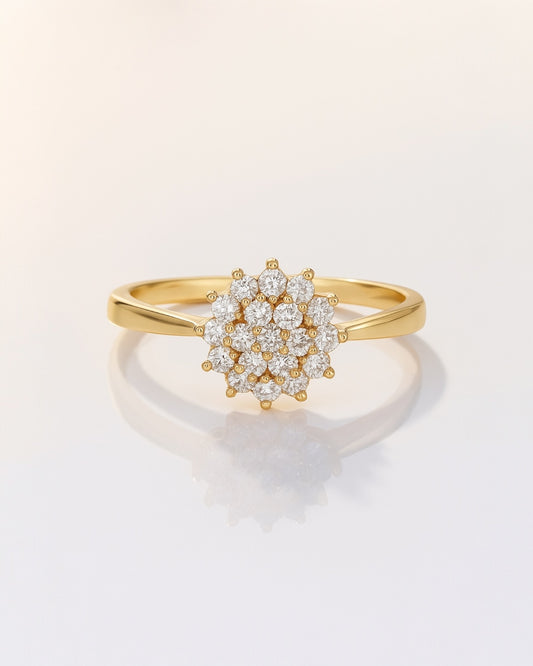 Golden Bloom Ring