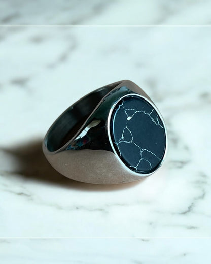 Midnight Fracture Ring