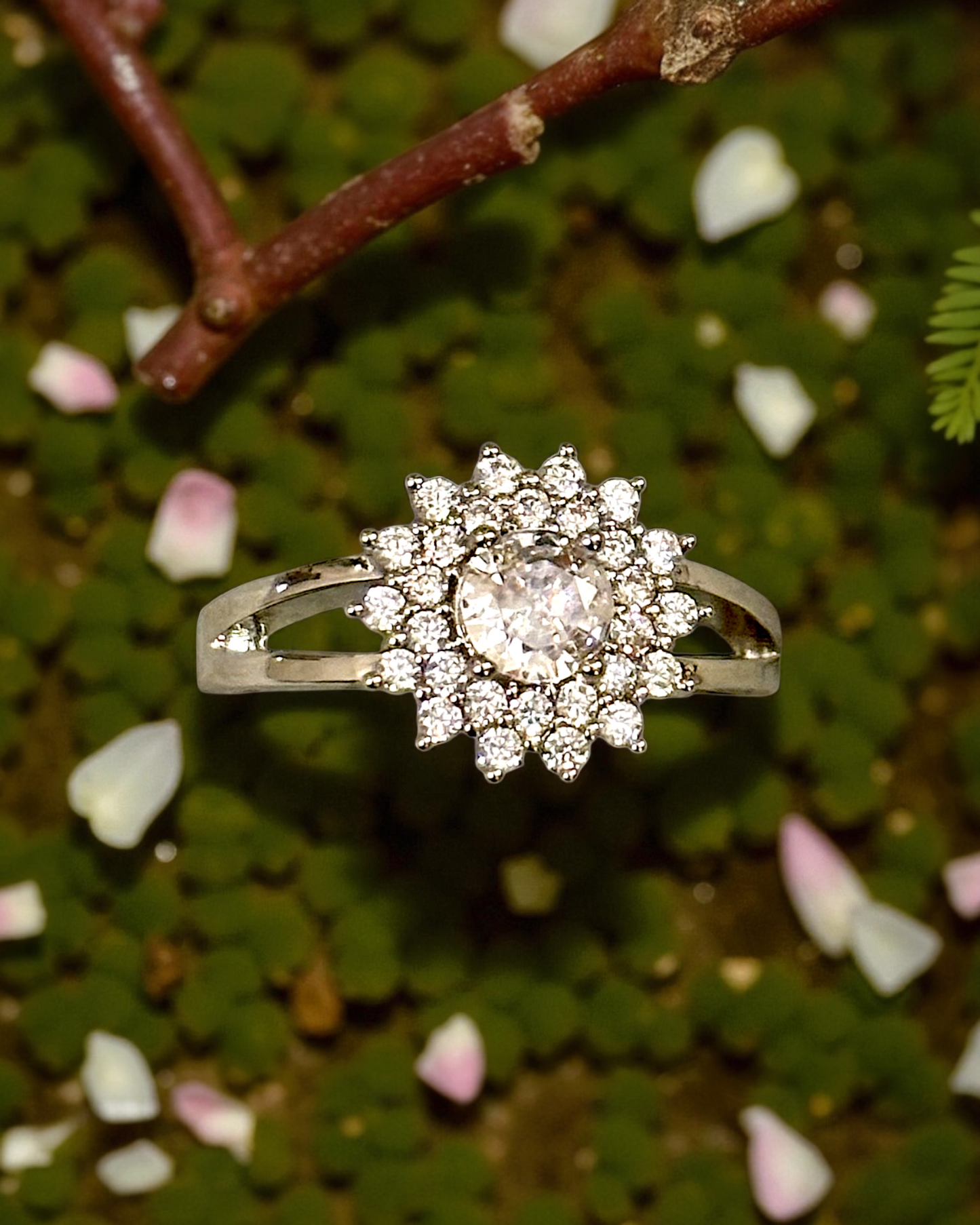 Solar Bloom Ring