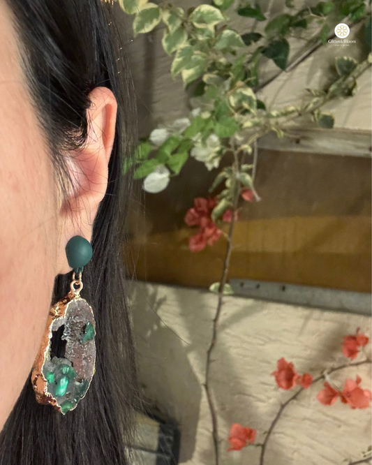 Emerald Echo Earrings