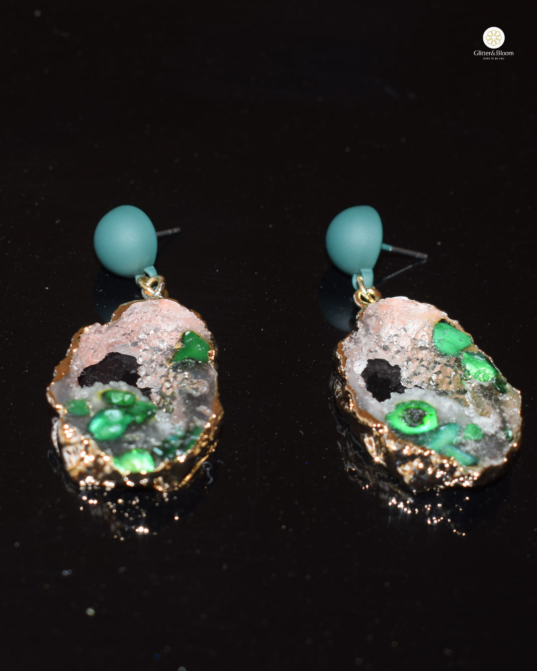 Emerald Echo Earrings