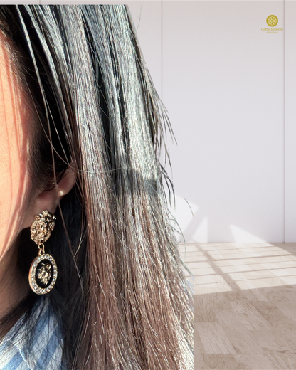 Regal Roar Earrings