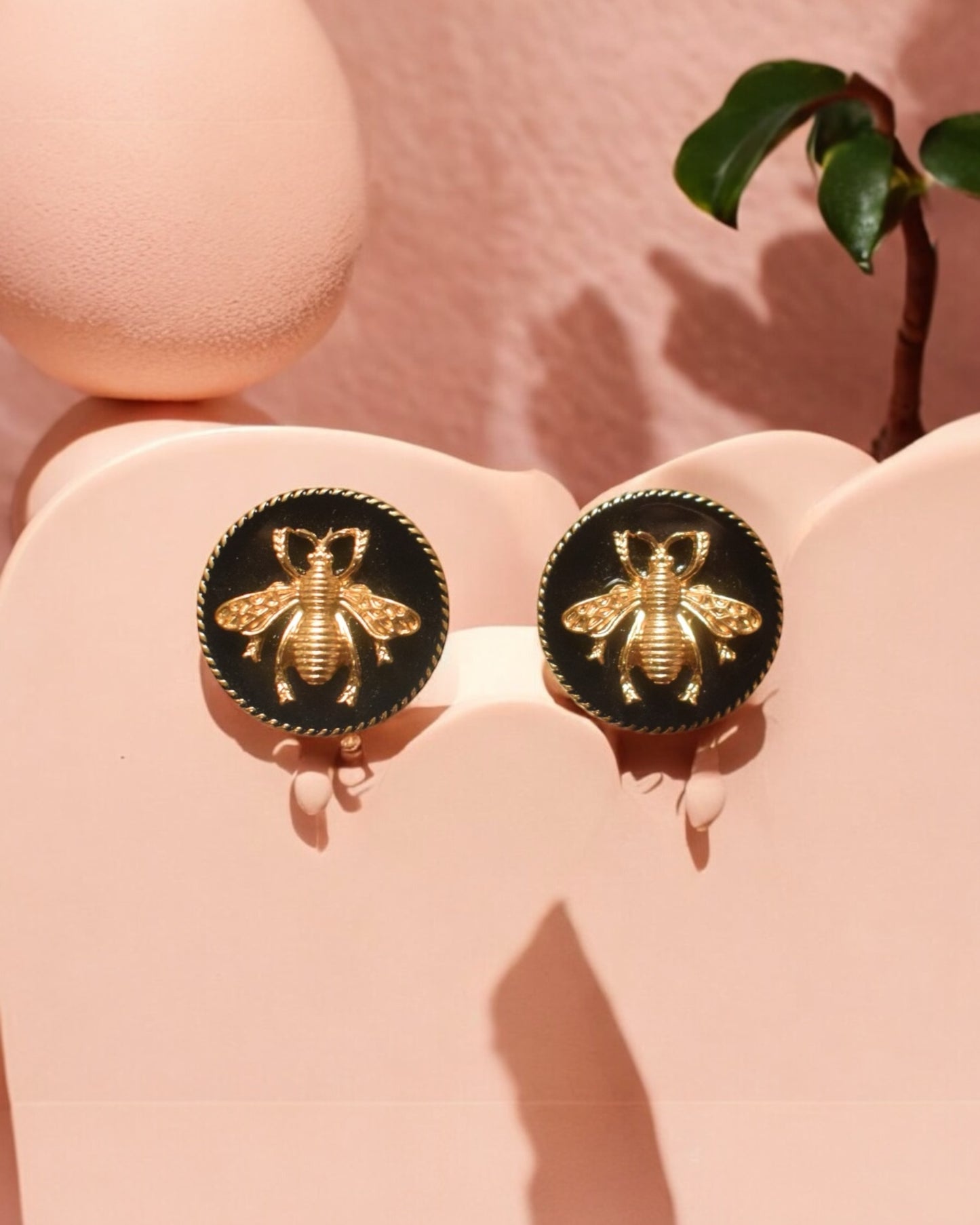 Golden Hive Earrings