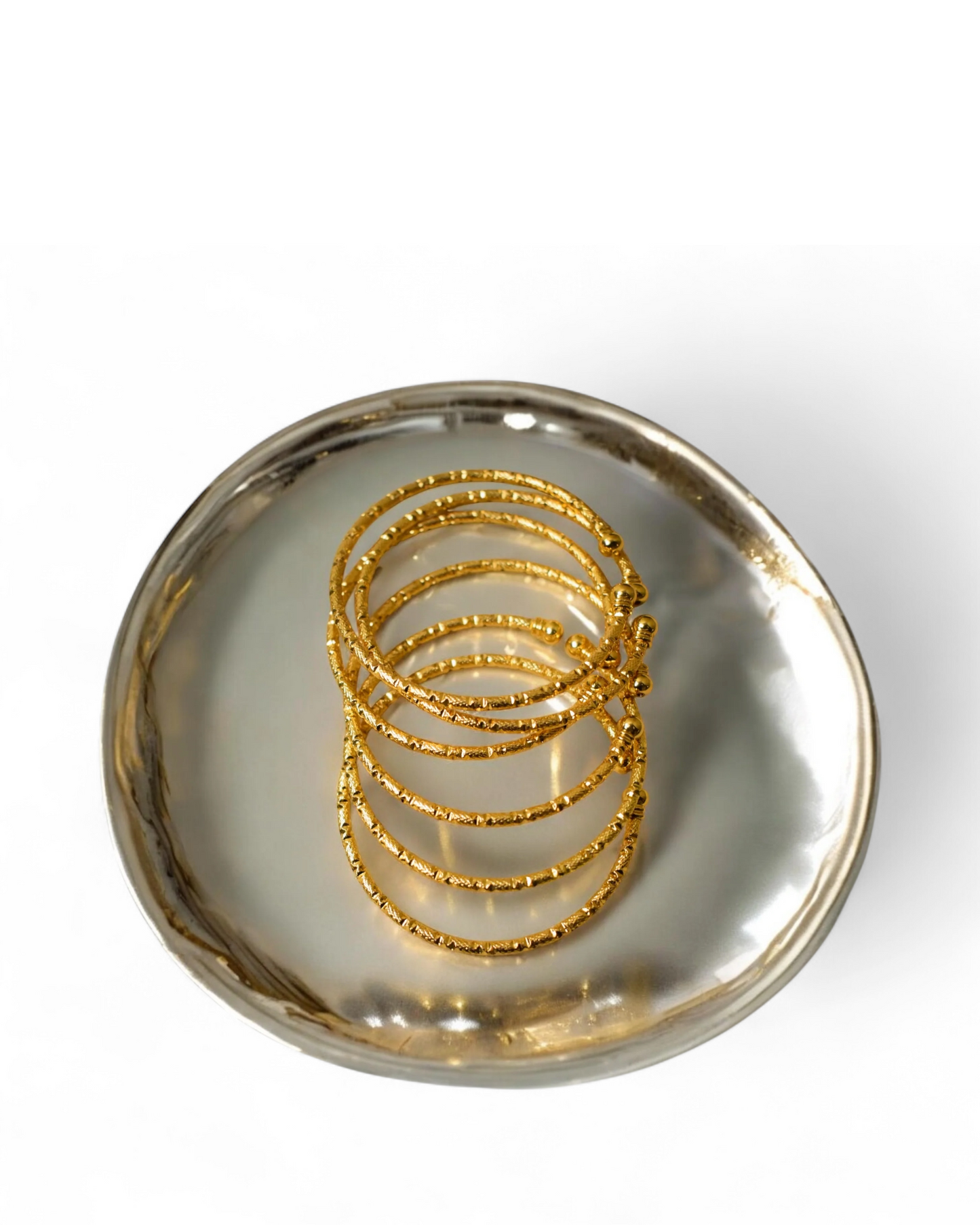 Sunehri Twist Bangles (Sold Individually)