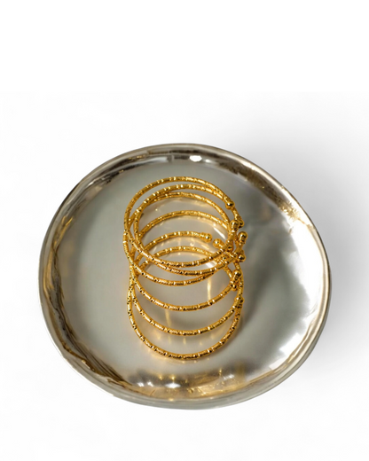 Sunehri Twist Bangles (Sold Individually)