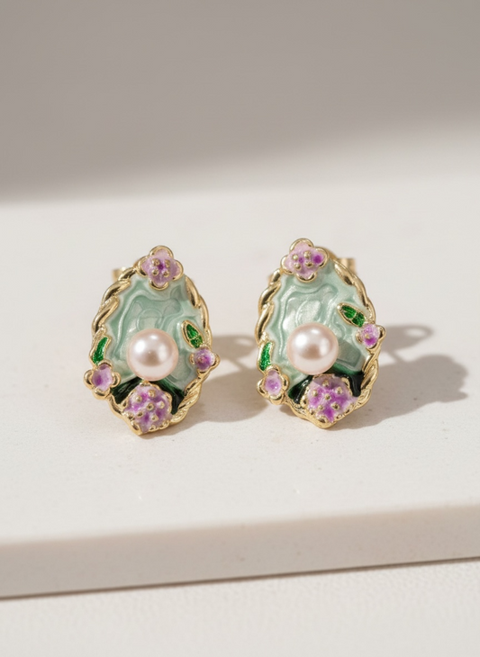 Pearl Meadow Studs