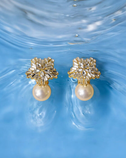 Starlit Pearl Earrings