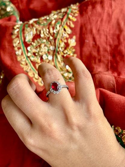 Crimson Empress Ring