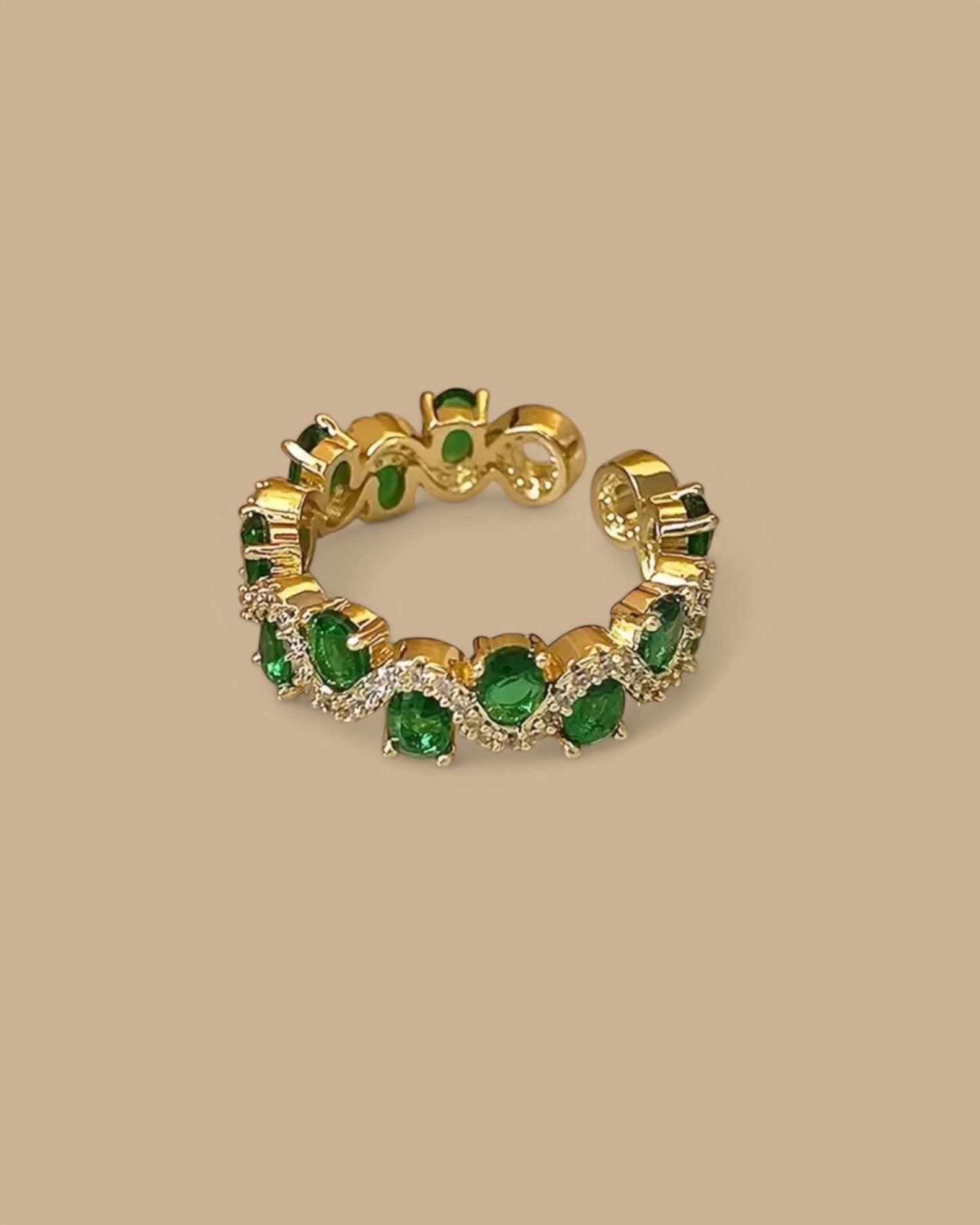 Emerald Dusk Ring