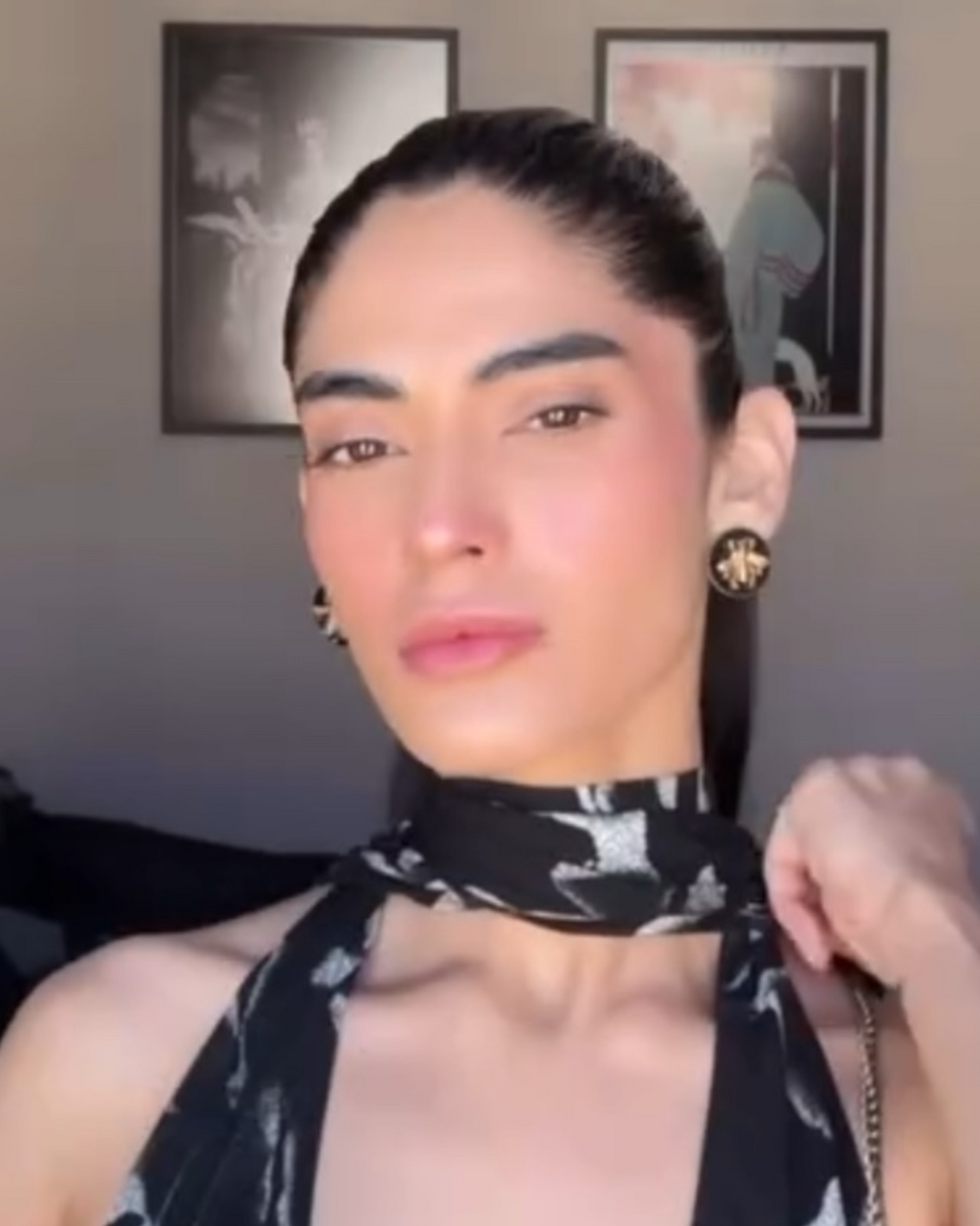 Golden Hive Earrings