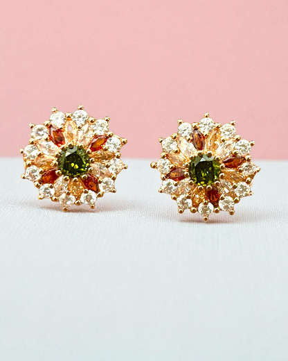 Ruby Bloom Studs