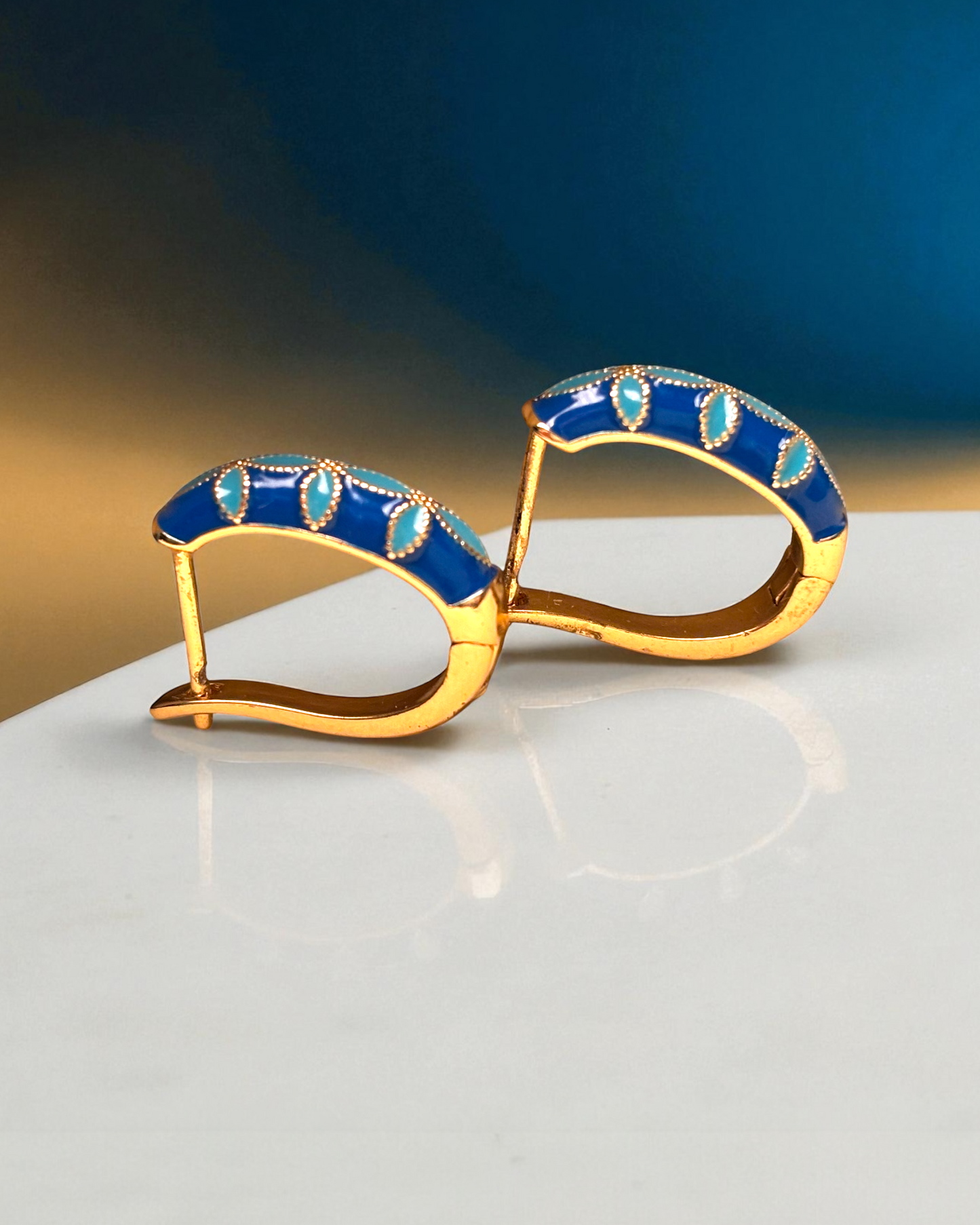 Indigo Hoops