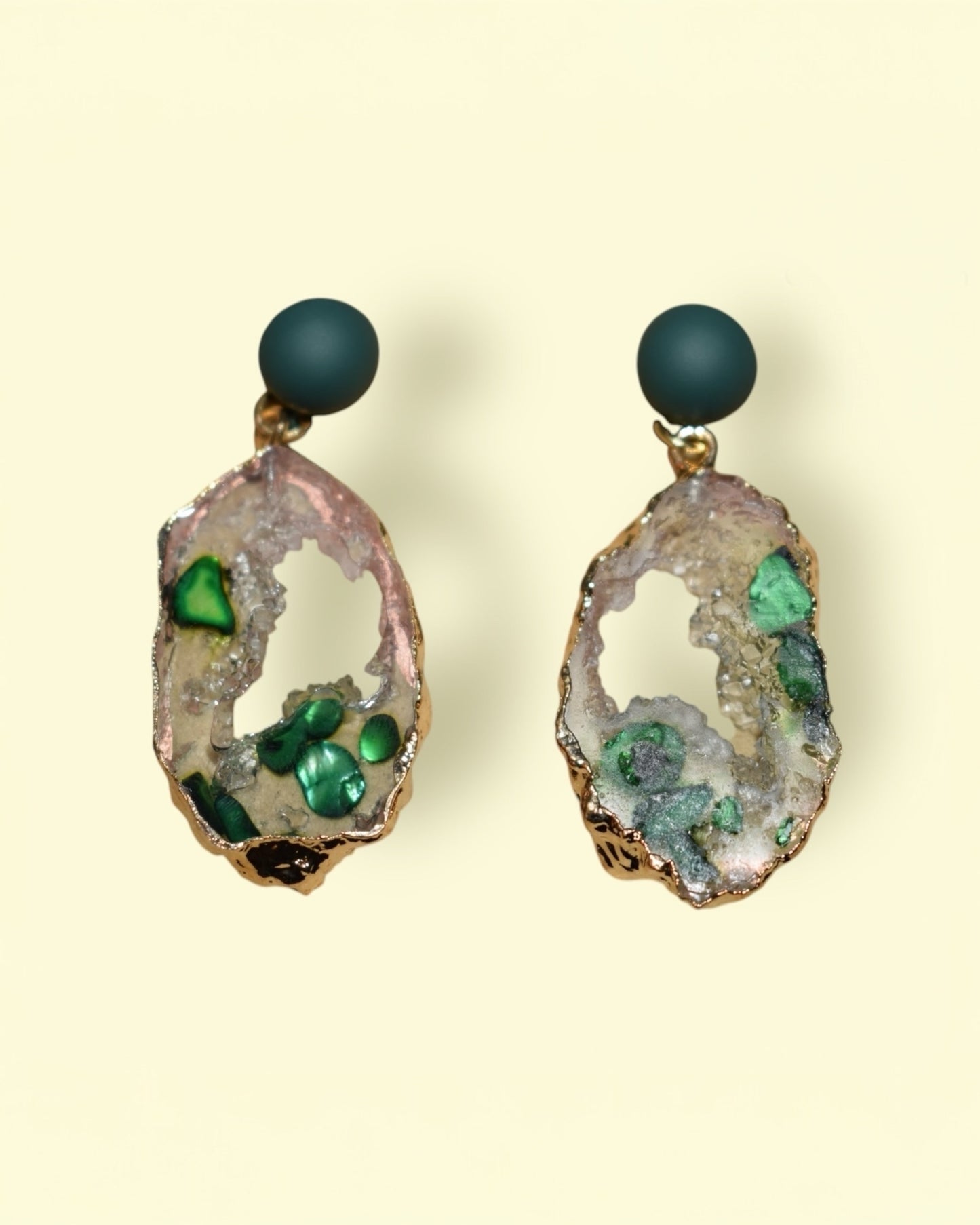 Emerald Echo Earrings