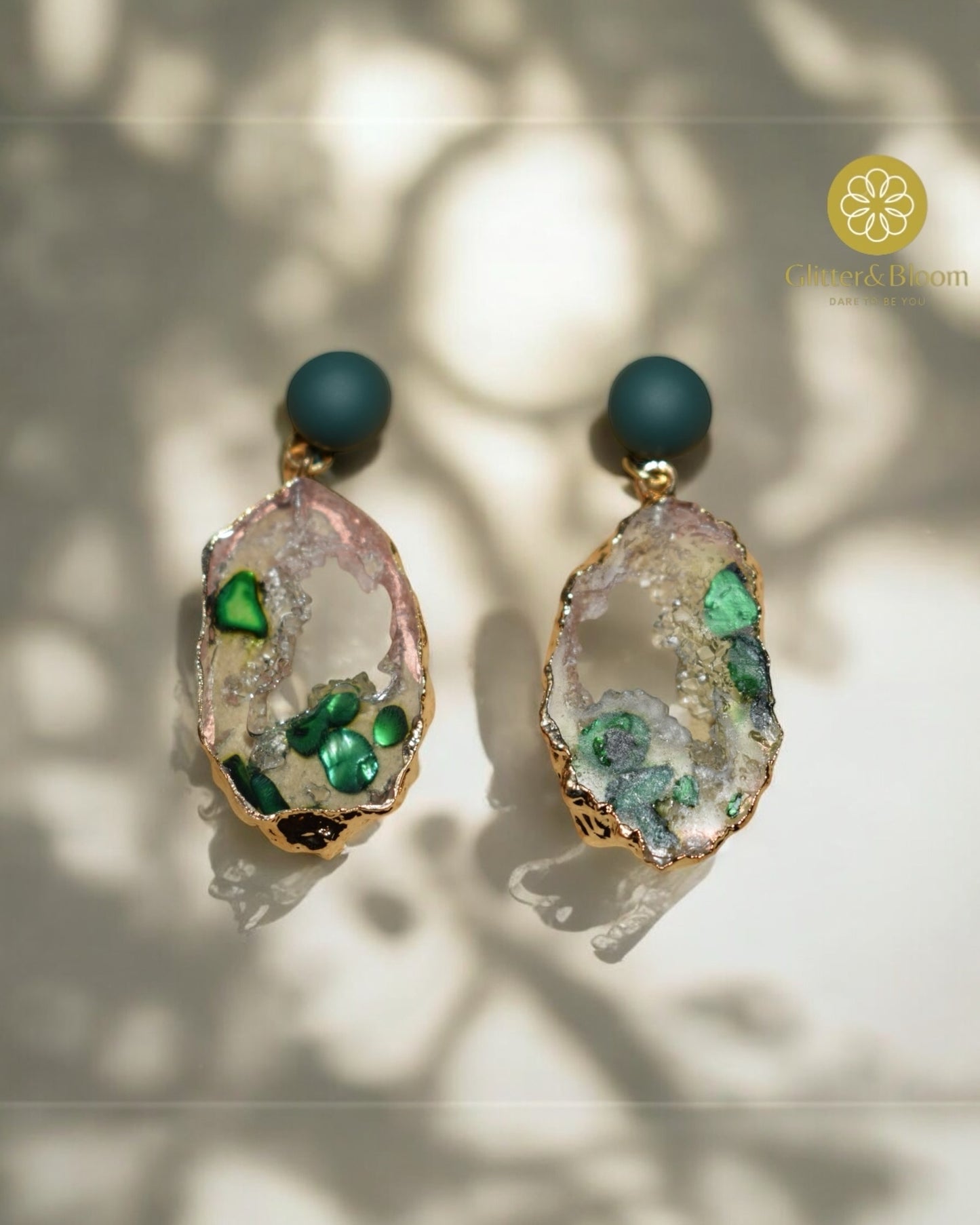 Emerald Echo Earrings