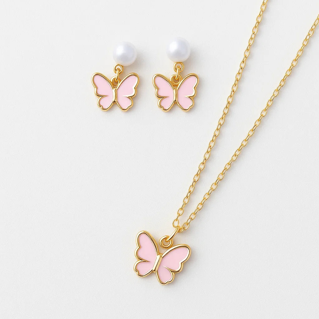 Blush Flutter Set