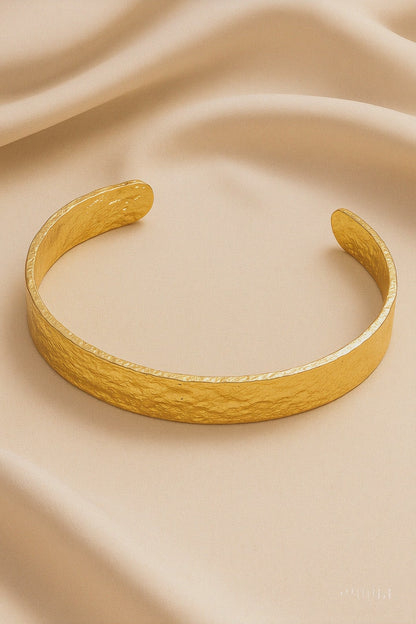 Gilded Terrain Cuff